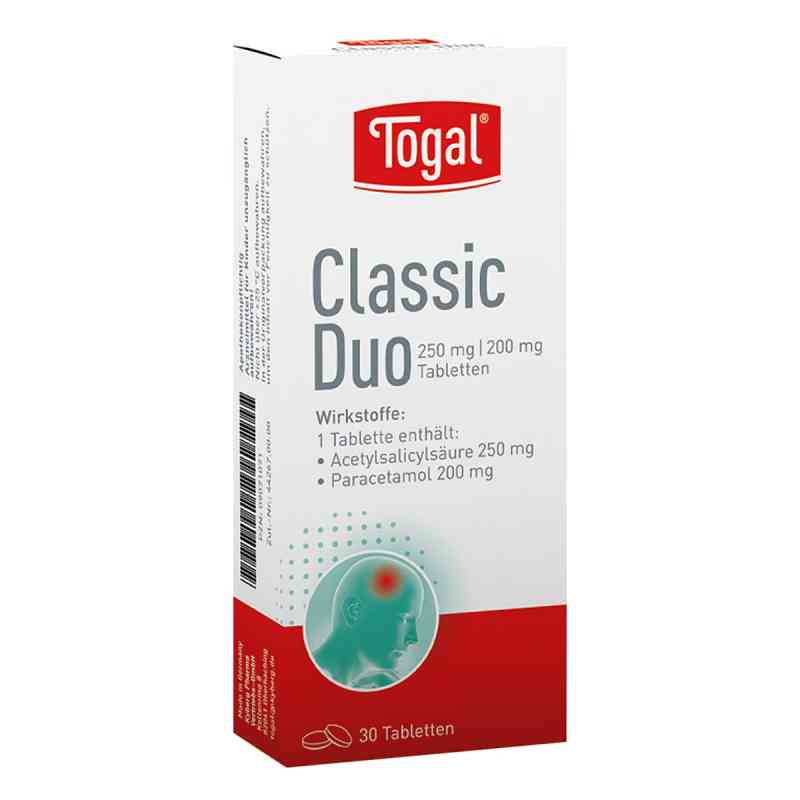 Togal Classic Duo 30 stk von Kyberg Pharma Vertriebs GmbH PZN 09071071