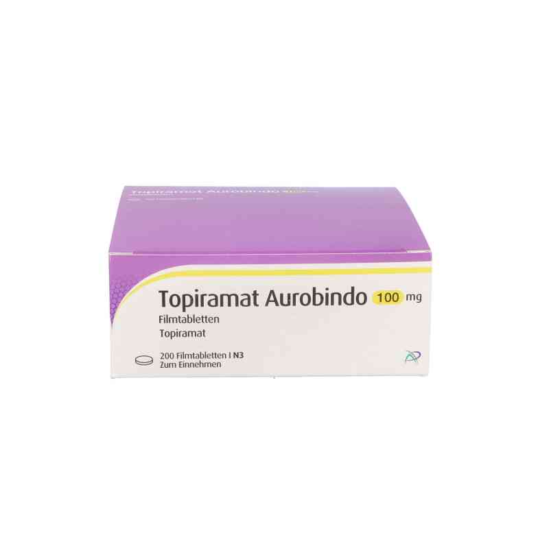 Topiramat Aurobindo 100 mg Filmtabletten 200 stk von PUREN Pharma GmbH & Co. KG PZN 09713859