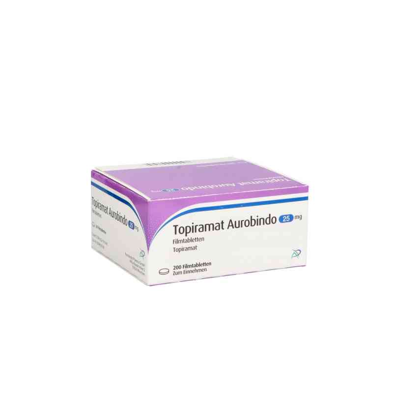 Topiramat Aurobindo 25 mg Filmtabletten 200 stk von PUREN Pharma GmbH & Co. KG PZN 09713782