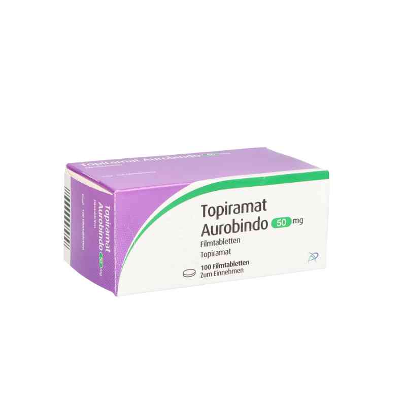 Topiramat Aurobindo 50 mg Filmtabletten 100 stk von PUREN Pharma GmbH & Co. KG PZN 09713807