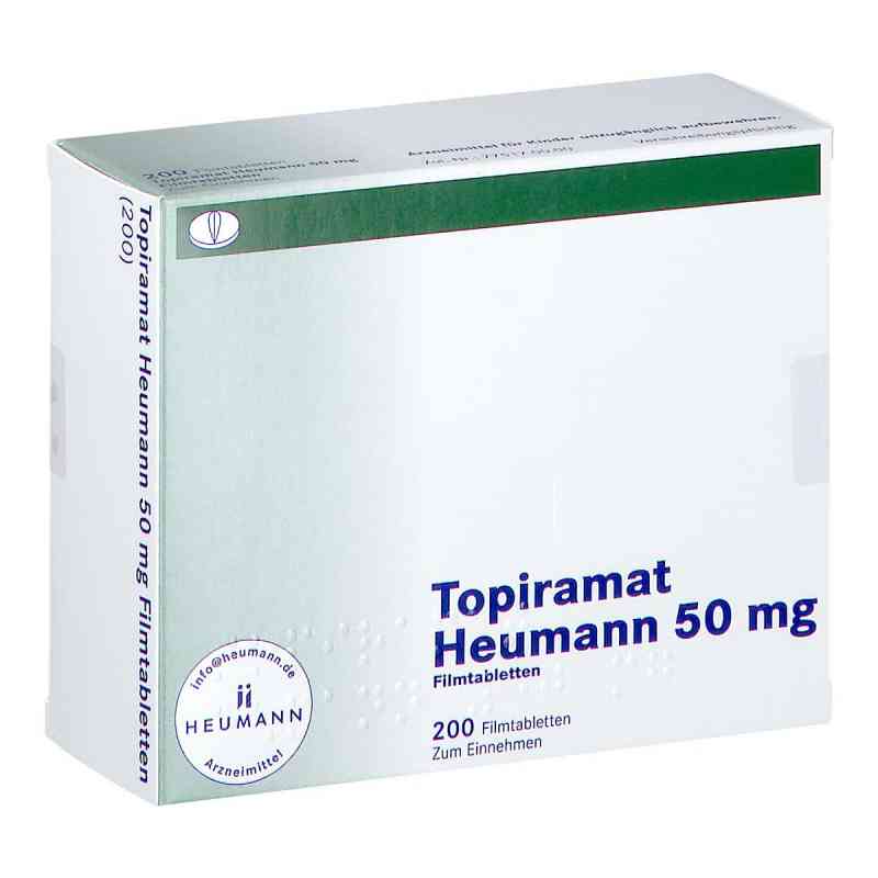 Topiramat Heumann 50 mg Filmtabletten 200 stk von HEUMANN PHARMA GmbH & Co. Generi PZN 03327776