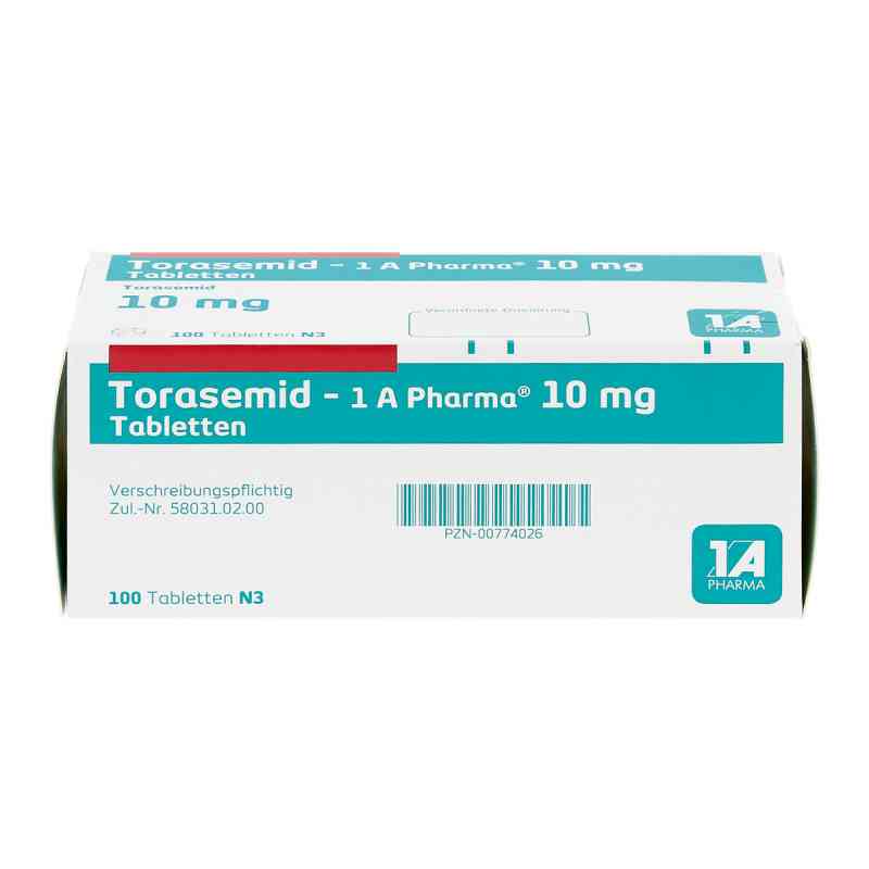 Torasemid-1a pharma 100mg tabletten