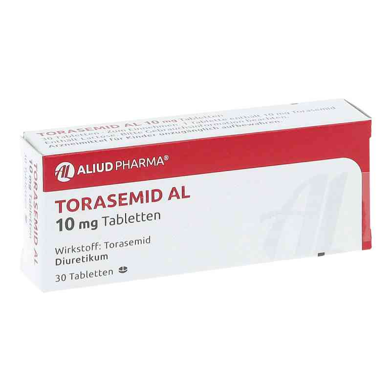 Torasemid Al 10 mg Tabletten 30 stk von ALIUD Pharma GmbH PZN 01562579