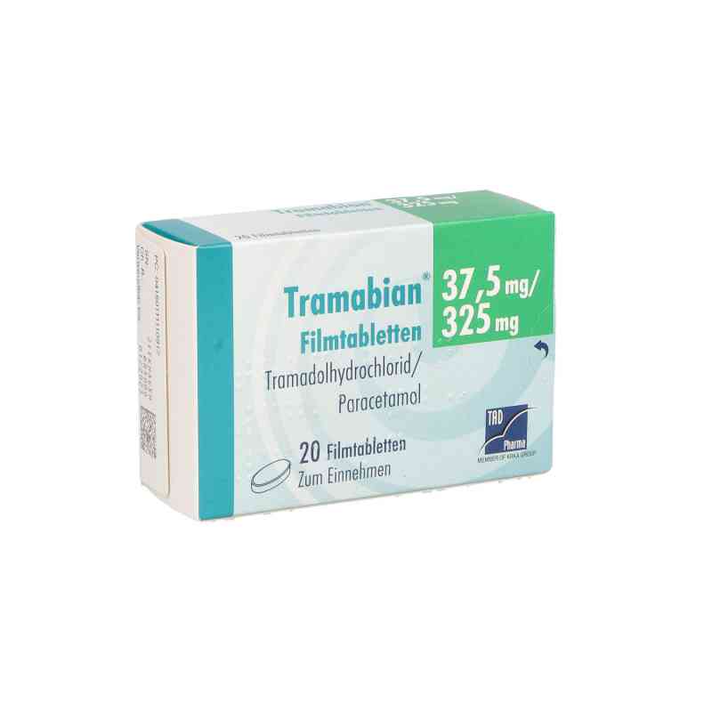 Tramabian 37,5 mg/325 mg Filmtabletten 20 stk von TAD Pharma GmbH PZN 11111091