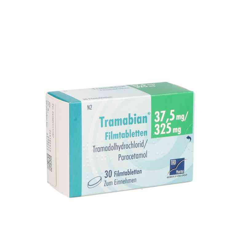 Tramabian 37,5 mg/325 mg Filmtabletten 30 stk von TAD Pharma GmbH PZN 11111116