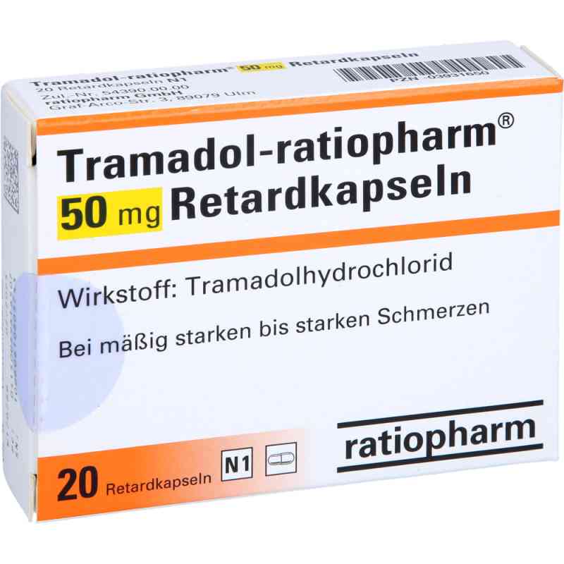 Tramadol ratiopharm 50mg