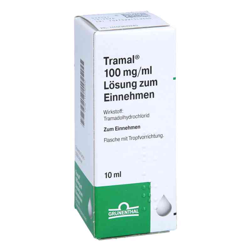 Tramal 100mg/ml Lösung zum Einnehmen 10 ml von GRüNENTHAL GmbH PZN 11236102