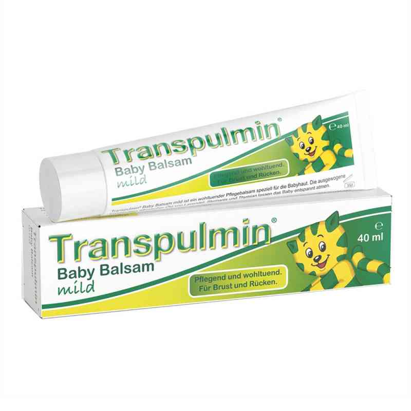 Transpulmin Baby Balsam mild: Erkältungsbalsam für Kinder ab 3 M 40 ml von Cooper Consumer Health Deutschland GmbH PZN 01167593