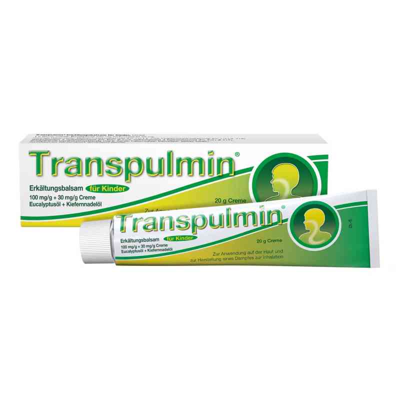 Transpulmin Erkältungsbalsam für Kinder bei Erkältung 20 g von Cooper Consumer Health Deutschland GmbH PZN 00679368