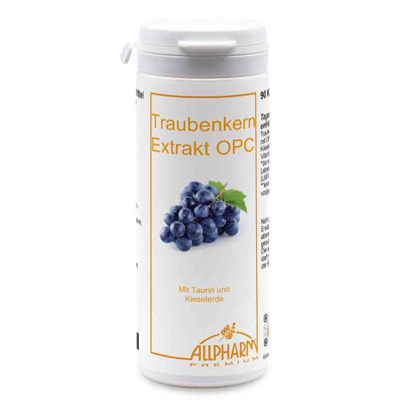 Traubenkernextrakt Opc Kapseln 90 stk von ALLPHARM Vertriebs GmbH PZN 03174798