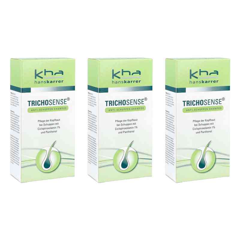 Trichosense Anti-schuppen Shampoo 3x150 ml von Hans Karrer GmbH PZN 08105029