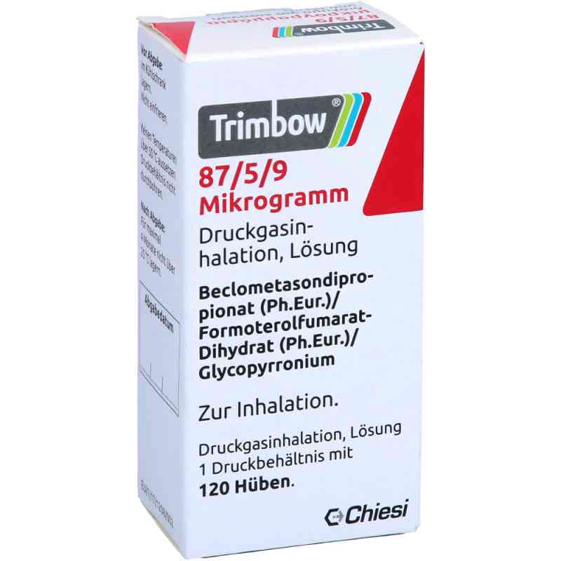 Trimbow 87/5/9ug 120 Hub 1 stk von ACA Müller/ADAG Pharma AG PZN 16596845