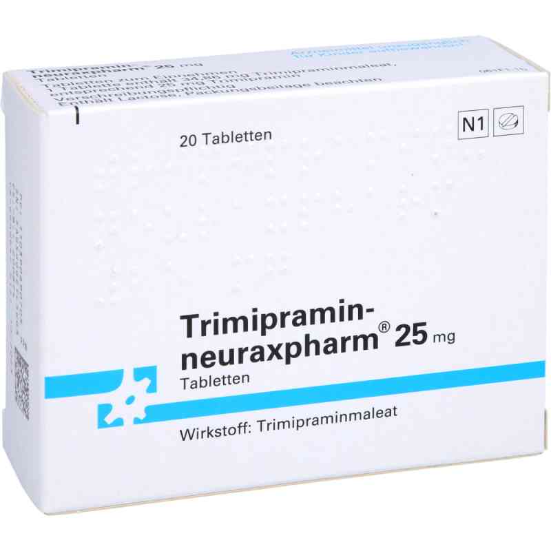 Trimipramin-neuraxpharm 25mg 20 stk von neuraxpharm Arzneimittel GmbH PZN 03906907
