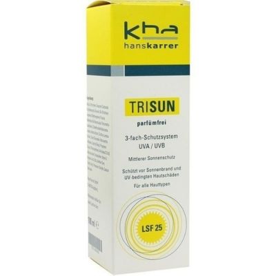 Trisun Sonnenschutzgel Lsf 25 parfümfrei 100 ml von Hans Karrer GmbH PZN 06562093