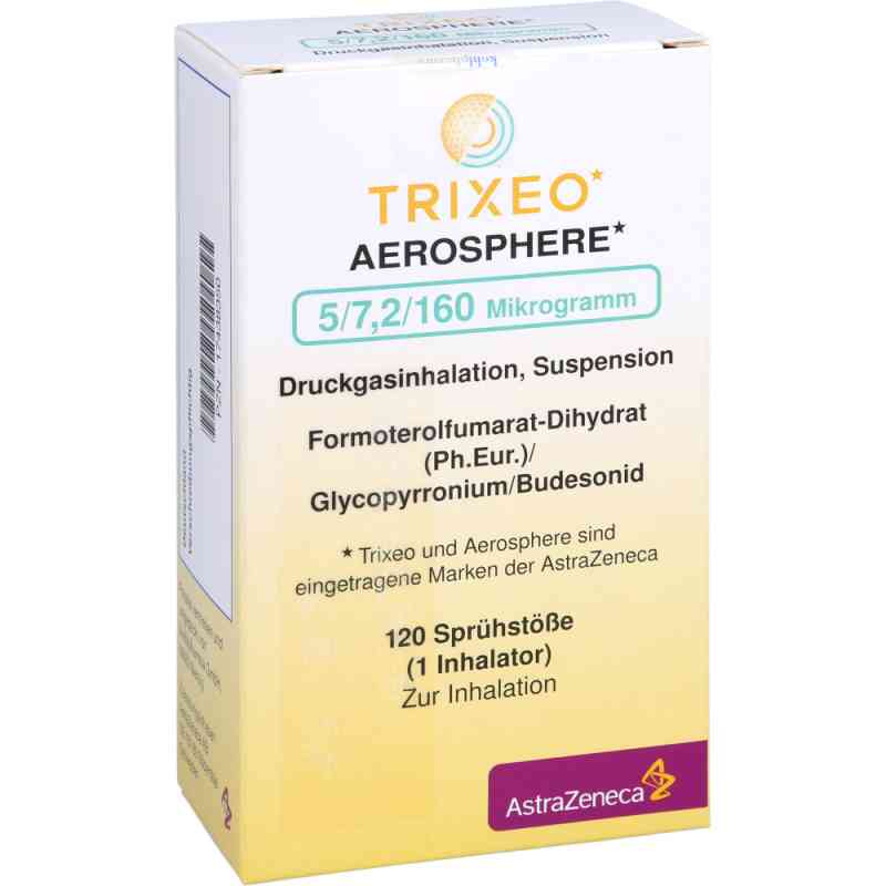 Trixeo Aerosphere 5/7,2/160 Μg Druckgasinh.120ed 1 stk