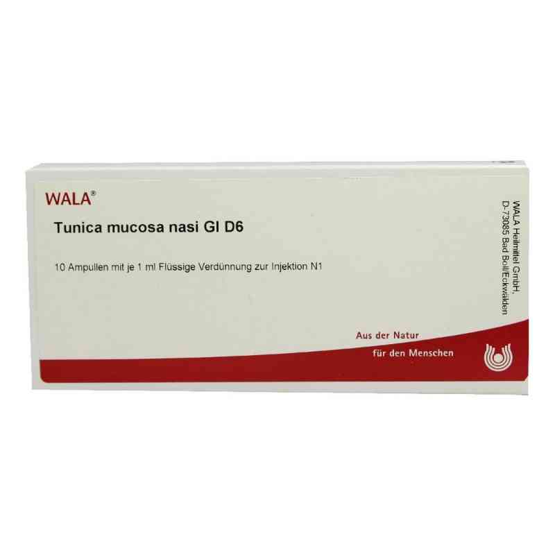 Tunica mucosa nasi Gl D6  Ampullen 10X1 ml von WALA Heilmittel GmbH PZN 03353561
