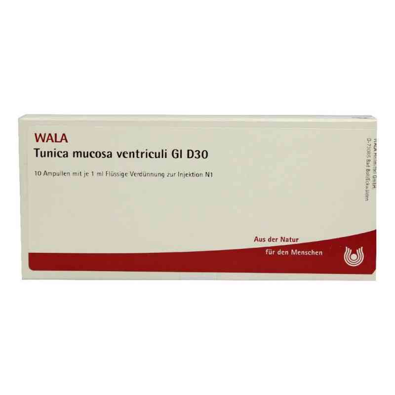Tunica Mucosa Ventr. Gl D30 Ampullen 10X1 ml von WALA Heilmittel GmbH PZN 03788164