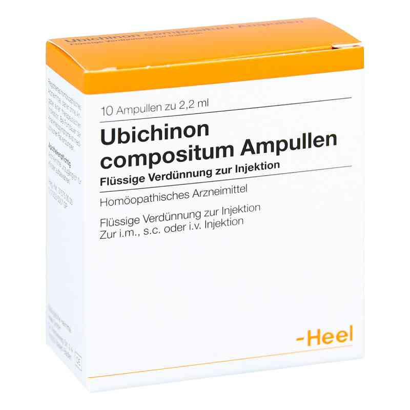 Ubichinon compositus Ampullen 10 stk von Biologische Heilmittel Heel GmbH PZN 04314273