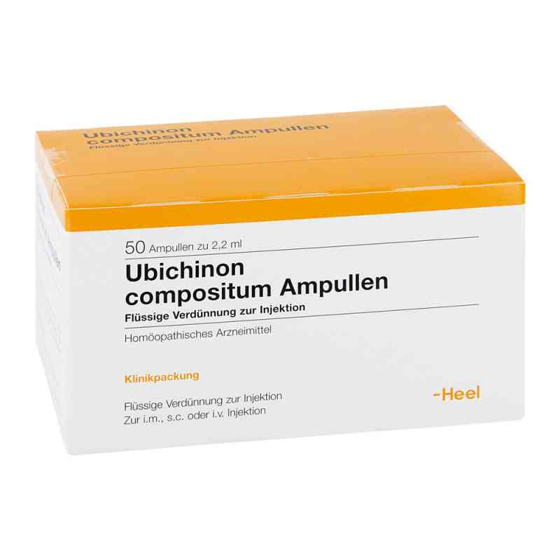 Ubichinon compositus Ampullen 50 stk von Biologische Heilmittel Heel GmbH PZN 04314296