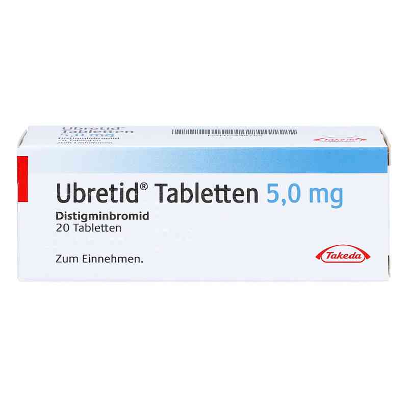 Ubretid Tabletten 5 mg 20 stk von CHEPLAPHARM Arzneimittel GmbH PZN 02499765