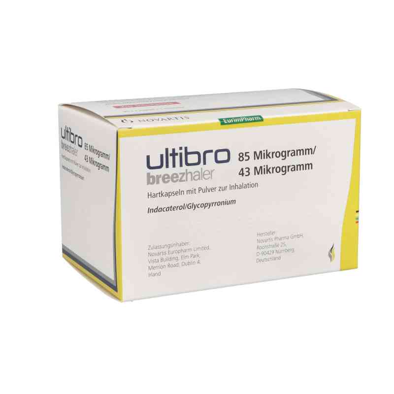 Ultibro Breezhaler 85 [my]g/43 [my]g Hartk.m.plv.z 90 stk
