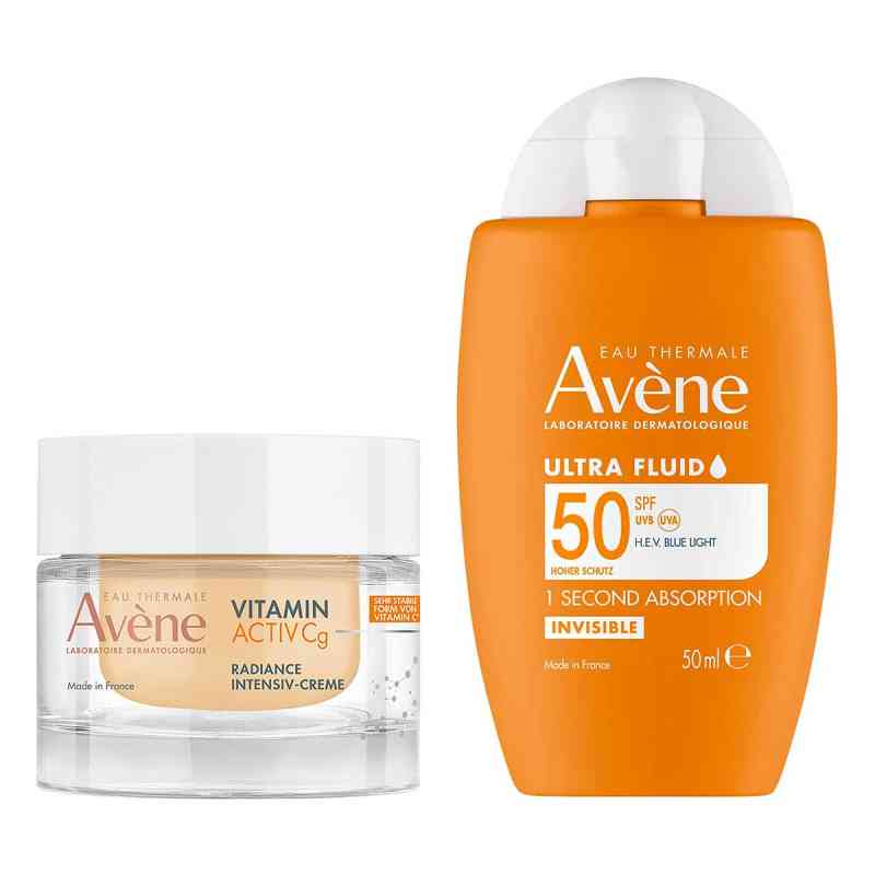 Ultra Fluid Invisible Lsf 50 + VITAMIN ACTIV Cg Radiance Creme 1 Pck von  PZN 08105100
