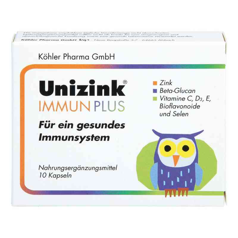 Unizink Immun Plus Kapseln 1X10 stk von Köhler Pharma GmbH PZN 05489187