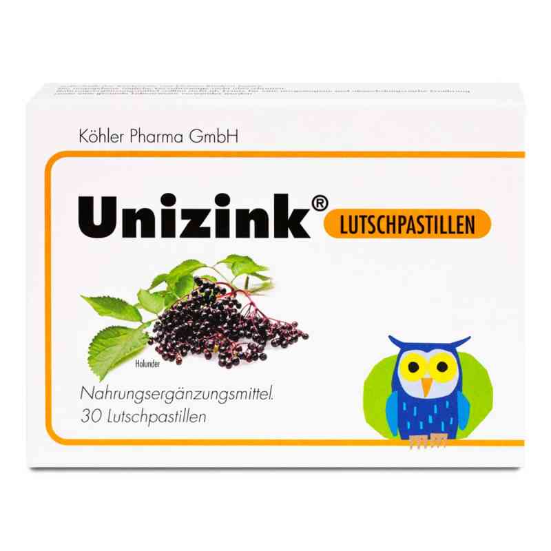 Unizink Lutschpastillen 30 stk von Köhler Pharma GmbH PZN 04712418