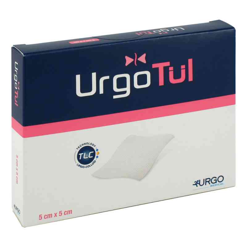 Urgotül 5x5 cm Wundgaze 10 stk von Urgo GmbH PZN 04114203