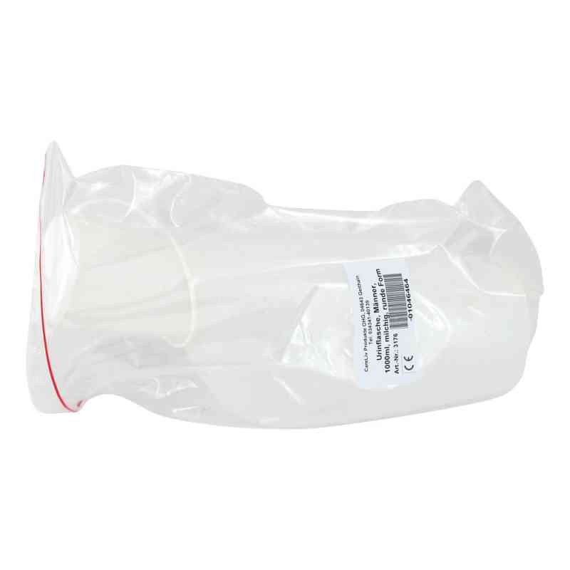 Urinflasche Kst.männer rund.Form 1000ml milchig 1 stk von Careliv Produkte OHG PZN 01046464