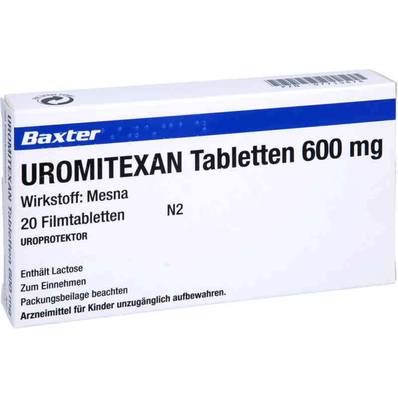 Uromitexan Tabletten 600 mg 20 stk von Baxter Deutschland GmbH Medication Delivery PZN 07713878
