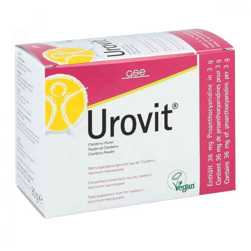 Urovit Cranberry Pulver 30X3 g von GSE Vertrieb Biologische Nahrungsergänzungs- & Hei PZN 04511134