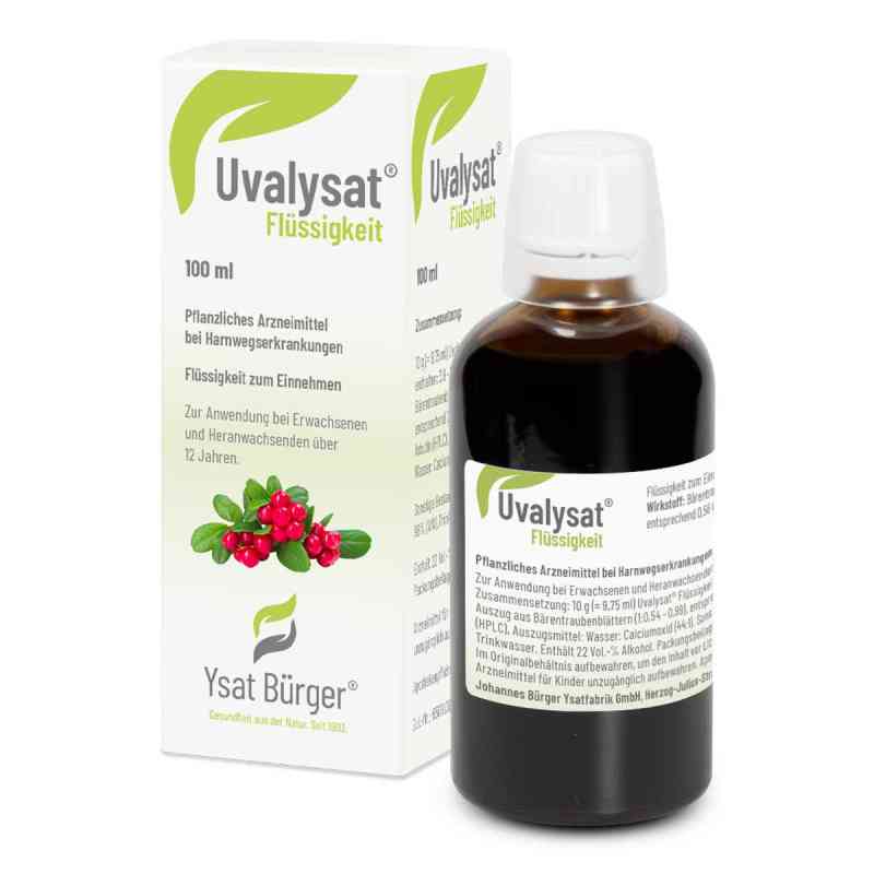 Uvalysat Flüssigkeit zum Einnehmen 100 ml von Johannes Bürger Ysatfabrik GmbH PZN 16779818