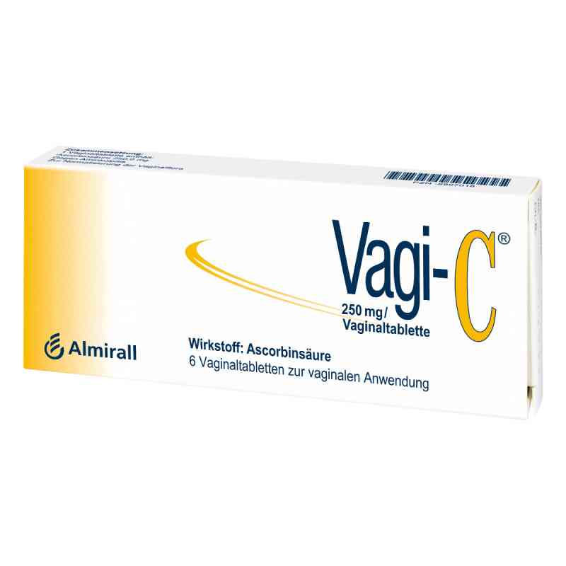 Vagi C Vaginaltabletten 6 stk von ALMIRALL HERMAL GmbH PZN 08897001