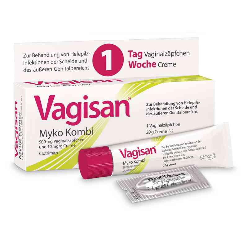 Vagisan Myko Kombi 1 Tag bei Scheidenpilz 1 Pck von Dr. August Wolff GmbH & Co. KG Arzneimittel PZN 09235710