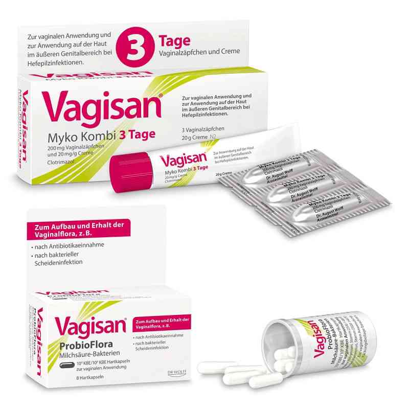 Vagisan Set bei Scheidenpilz 1 Pck von Dr. August Wolff GmbH & Co. KG Arzneimittel PZN 08101611