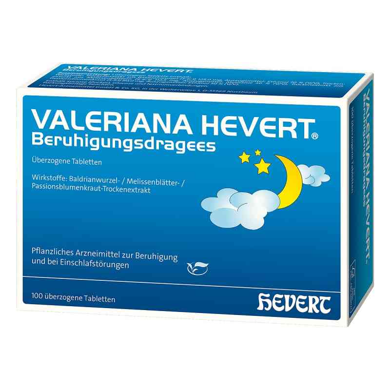 Valeriana Hevert Beruhigungsdragees 100 stk von Hevert-Arzneimittel GmbH & Co. KG PZN 00761957