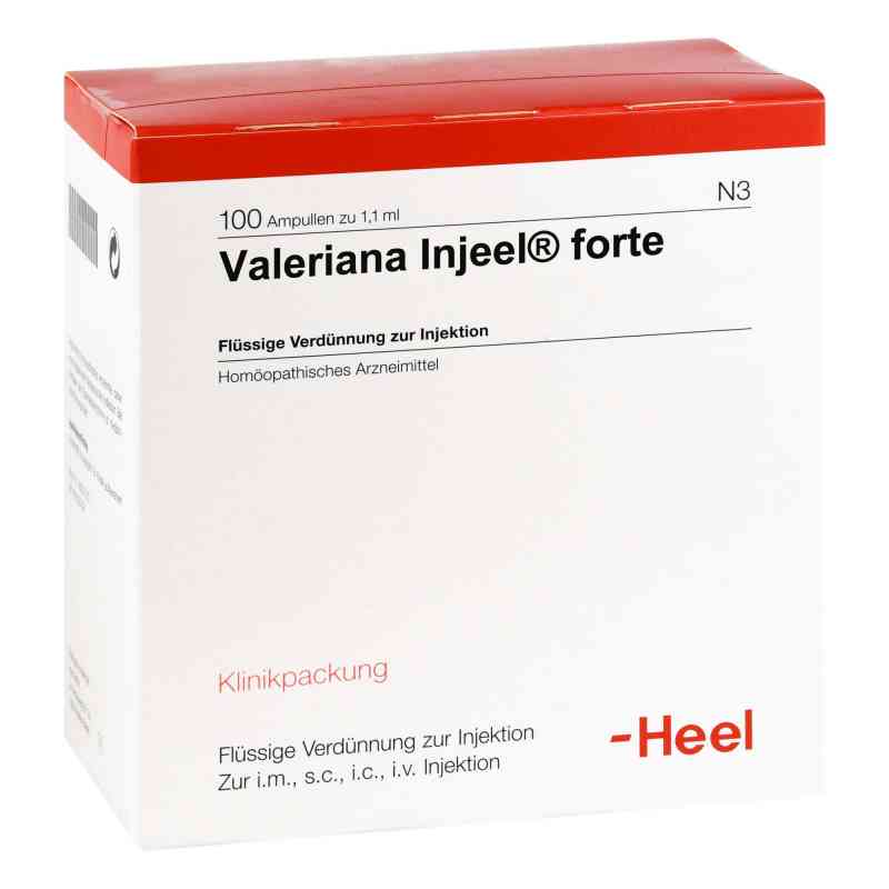 Valeriana Injeel forte Ampullen 100 stk von Biologische Heilmittel Heel GmbH PZN 01072065
