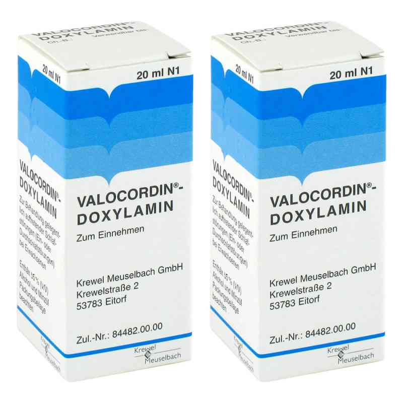 Valocordin-Doxylamin 2x20 ml von Dr. Theiss Naturwaren GmbH PZN 08104810