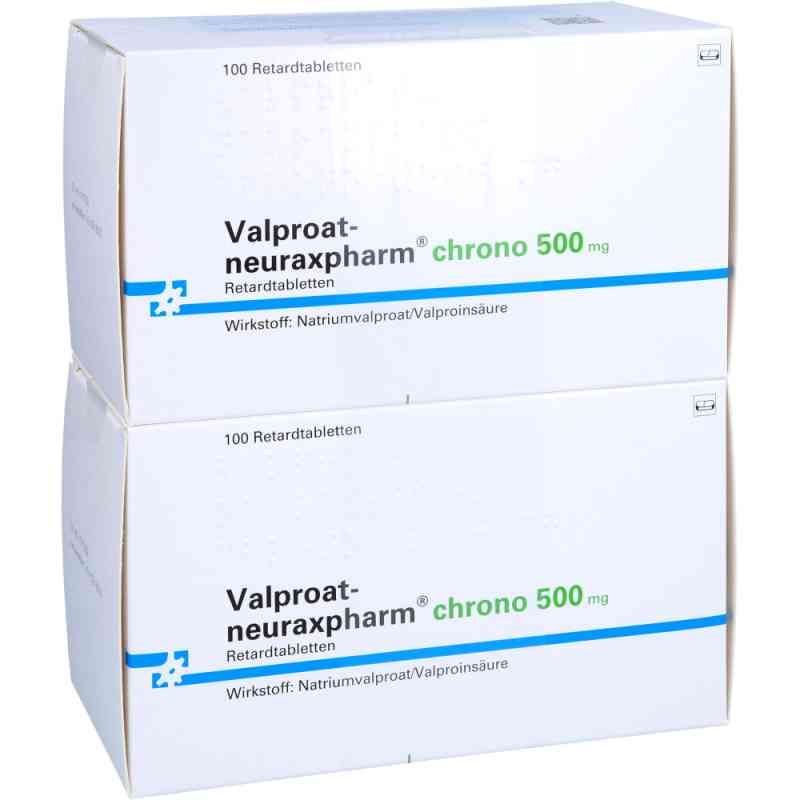 Valproat-neuraxpharm chrono 500 mg Retardtabletten 200 stk von neuraxpharm Arzneimittel GmbH PZN 00951445