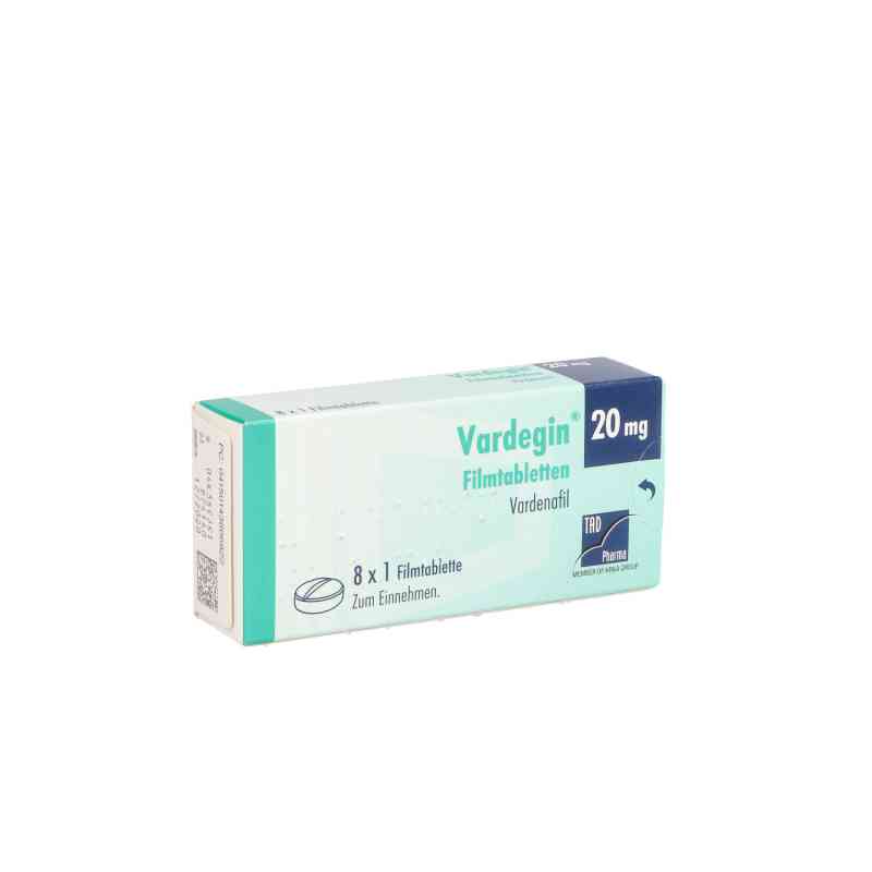 Vardegin 20 mg Filmtabletten 8 stk von TAD Pharma GmbH PZN 14360682