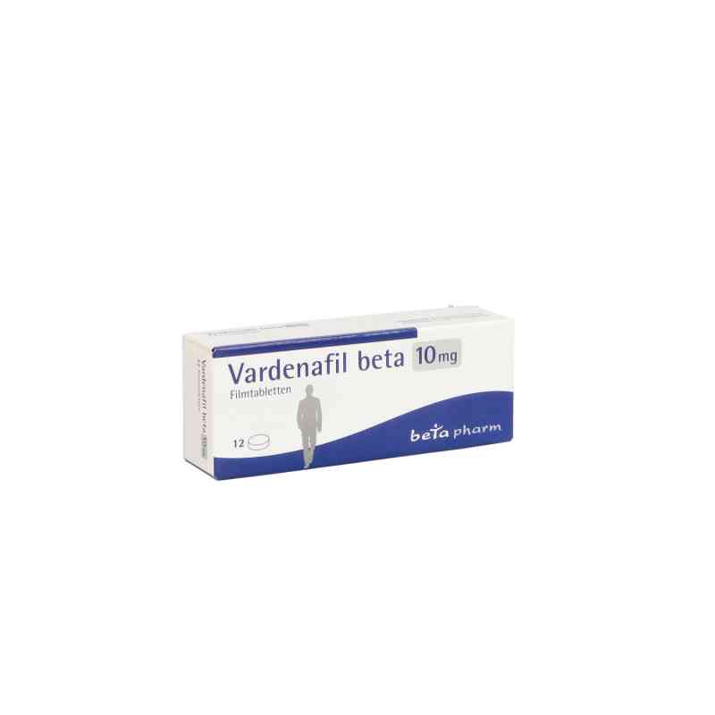Vardenafil beta 10 mg Filmtabletten 12 stk von betapharm Arzneimittel GmbH PZN 16358531