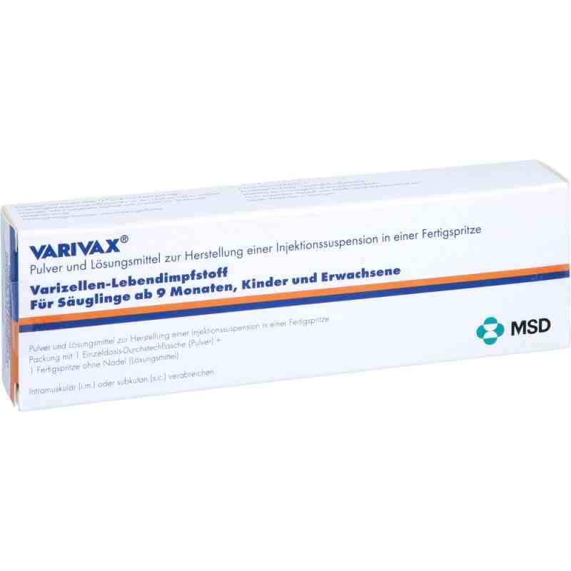 Varivax Fertigspritze ohne Kanüle 0.5 ml von MSD Sharp & Dohme GmbH PZN 02464005