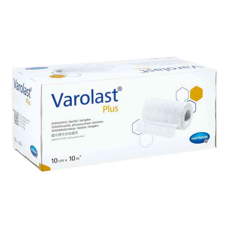 Varolast Plus Zinkleimbinde 10 cmx10 m 1 stk von PAUL HARTMANN AG PZN 02667286