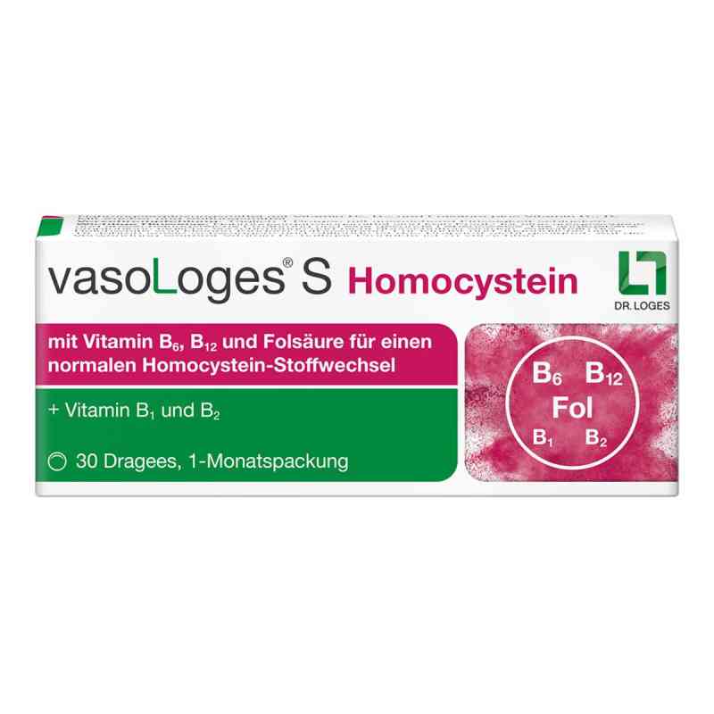 VasoLoges S Homocystein Dragees 30 stk von Dr. Loges + Co. GmbH PZN 11482976