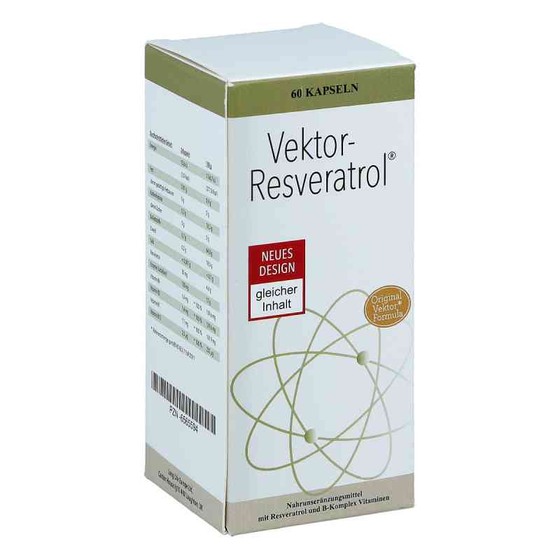 Vektor Resveratrol Kapseln 60 stk von NOWAK GMBH PZN 06565594