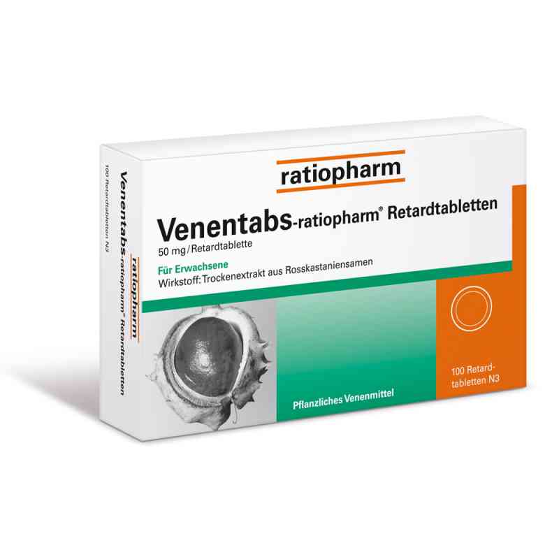 VENENTABS-ratiopharm 100 stk von ratiopharm GmbH PZN 06680786