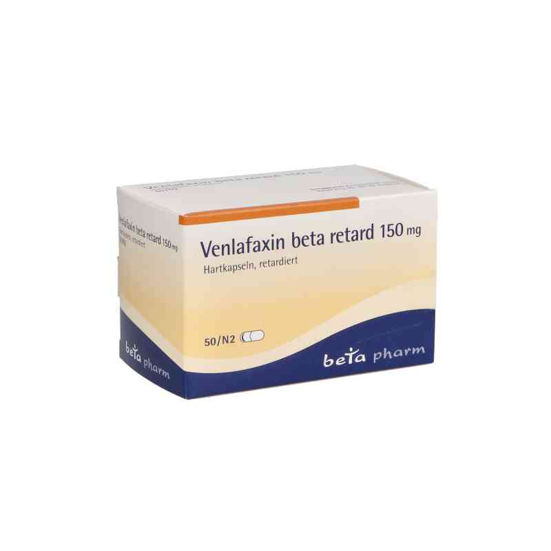 Venlafaxin beta retard 150mg 50 stk von betapharm Arzneimittel GmbH PZN 00021077