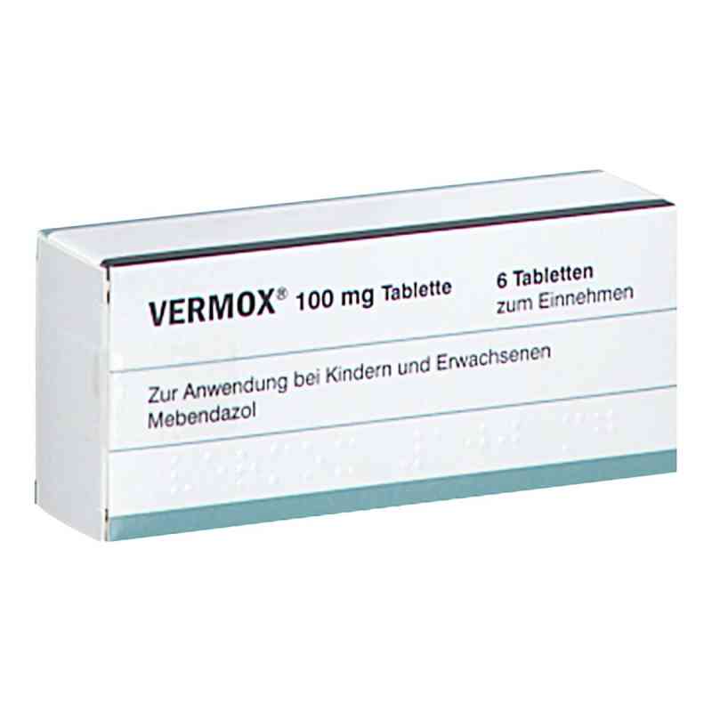 Vermox 100 Mg Tabletten 6 stk von axicorp Pharma GmbH PZN 19123432