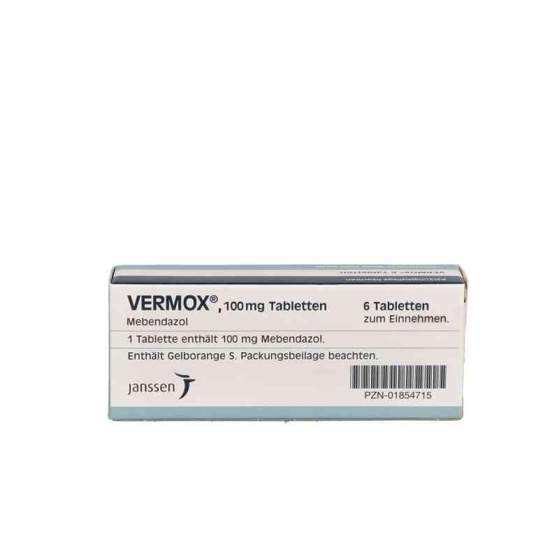 vermox 100mg tablets mebendazole